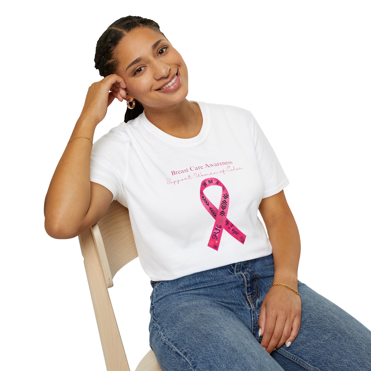 Breast Care Awareness - Unisex Softstyle T-Shirt