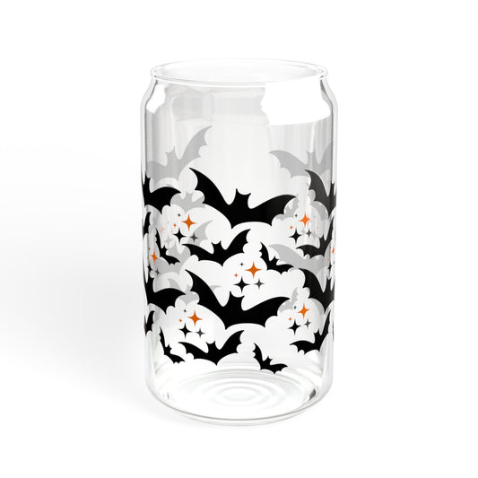 Halloween Bats - Sipper Glass, 16oz