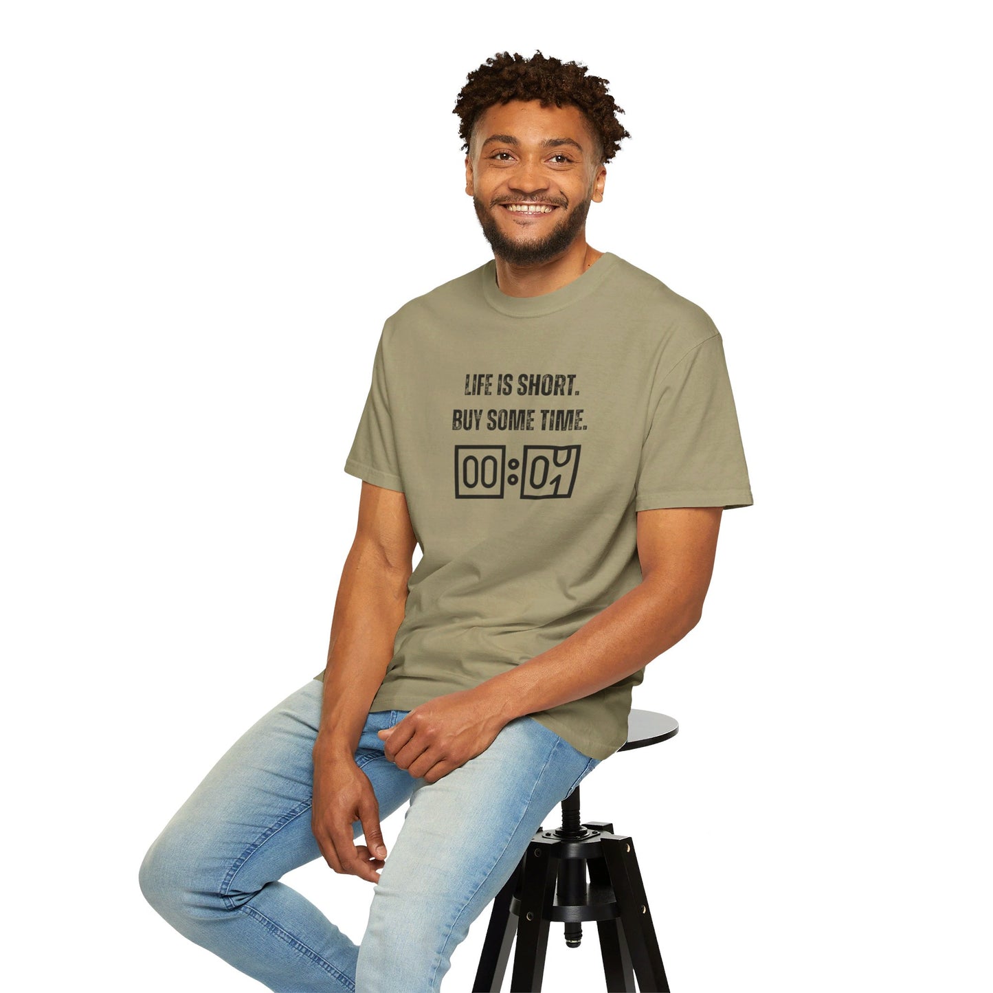 Life Is Short, Buy Some Time (Square) - Unisex T-shirt