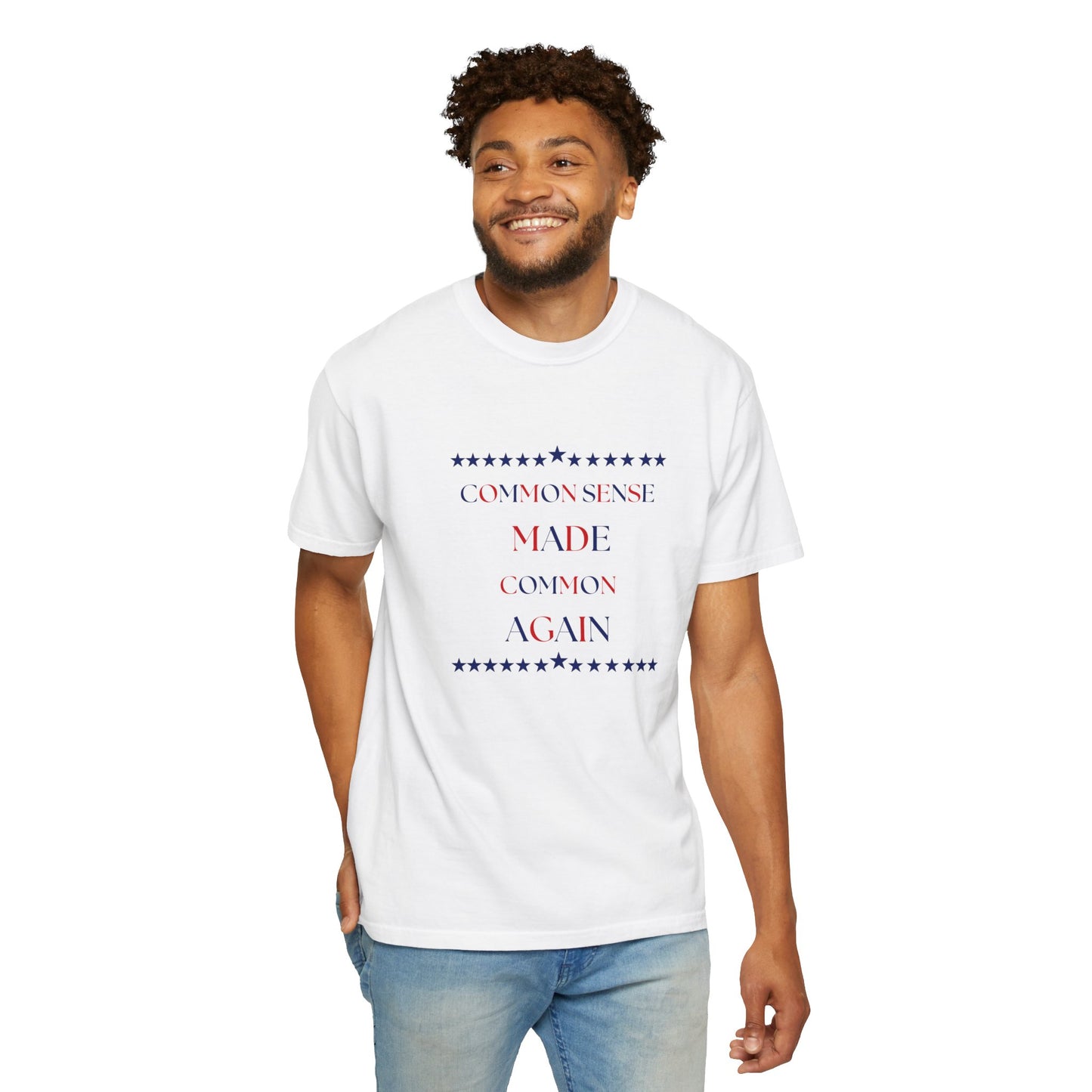 Common Sense Made Common - Unisex Garment-Dyed T-shirt