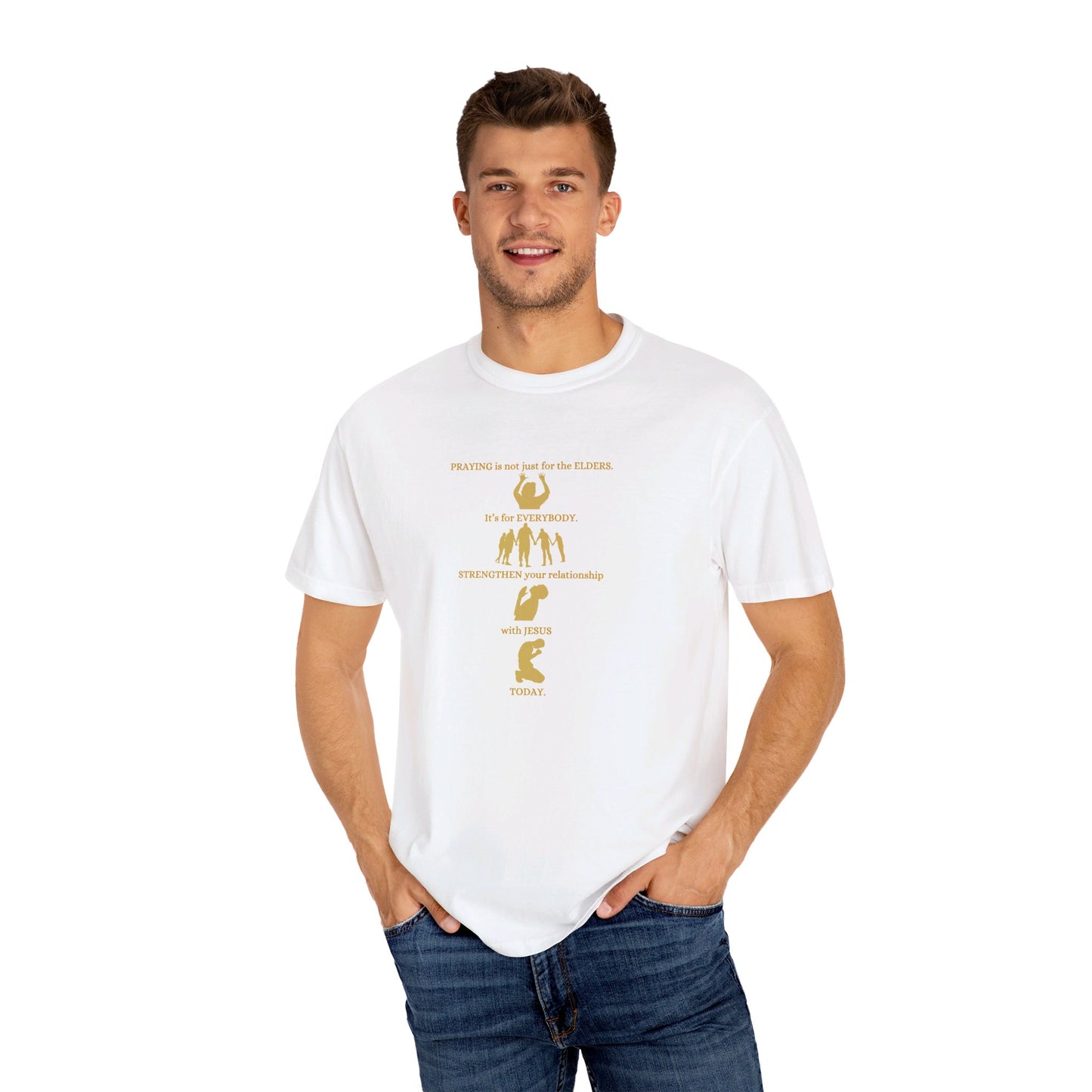 Praying Is Not Just for the Elders - Unisex T-shirt