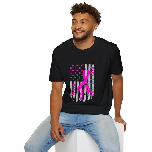 Back The Pink - Unisex Softstyle T-Shirt