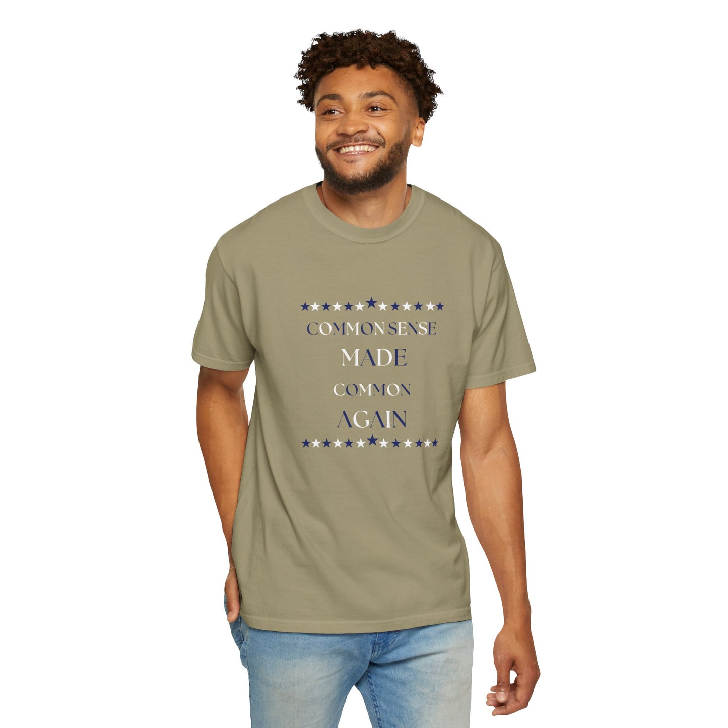 Common Sense Made Common - Unisex Garment-Dyed T-shirt