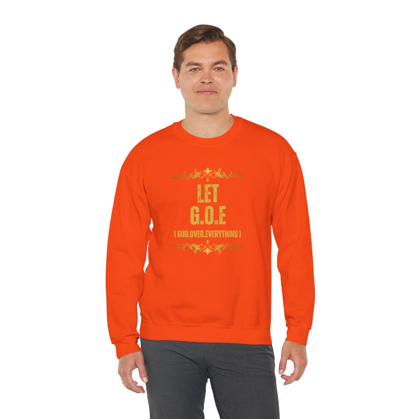 Let G.O.E - Unisex Heavy Blend™ Crewneck Sweatshirt