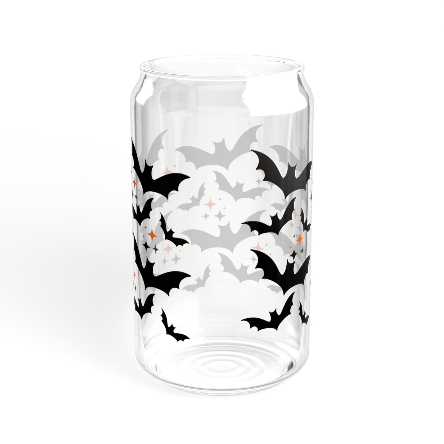 Halloween Bats - Sipper Glass, 16oz