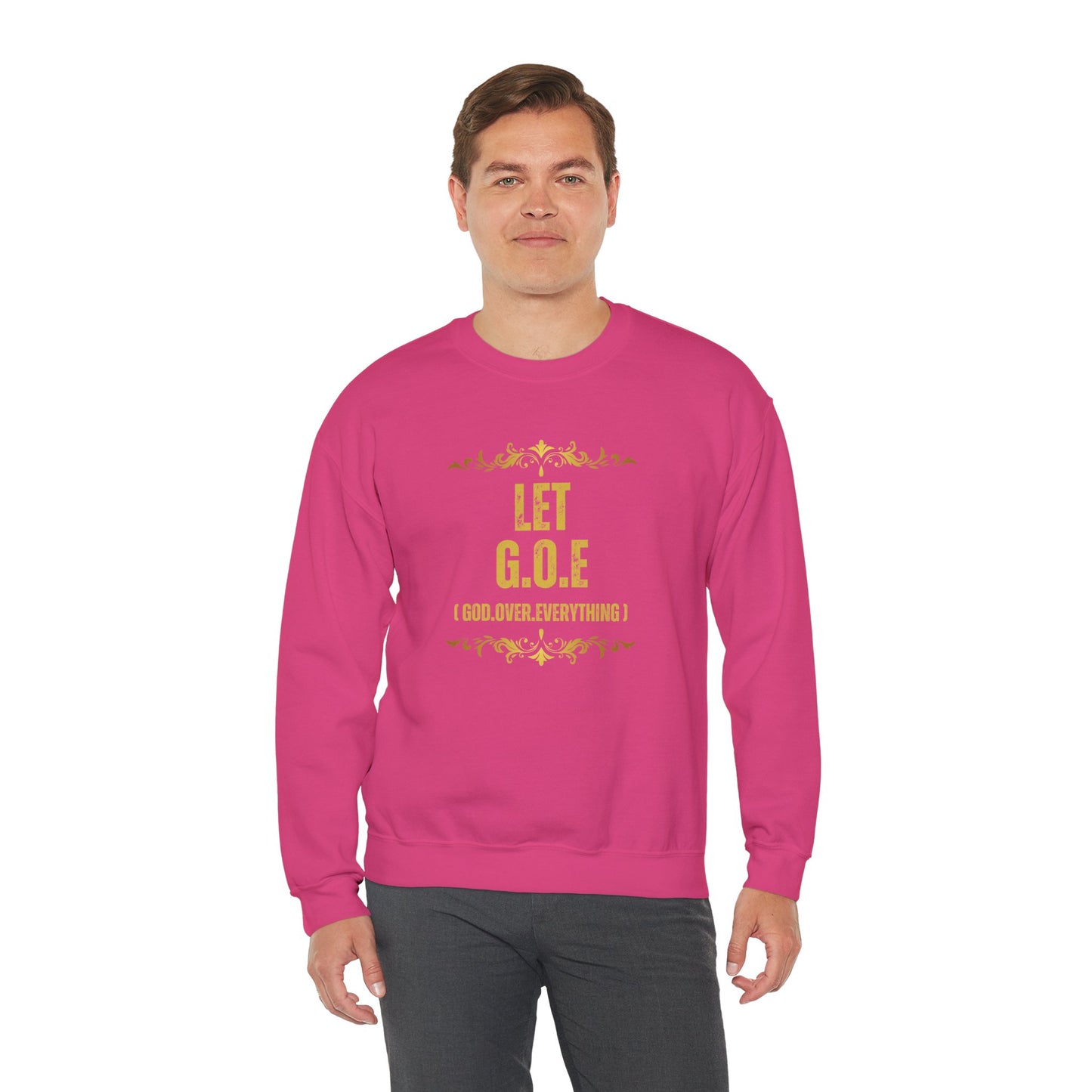 Let G.O.E - Unisex Heavy Blend™ Crewneck Sweatshirt