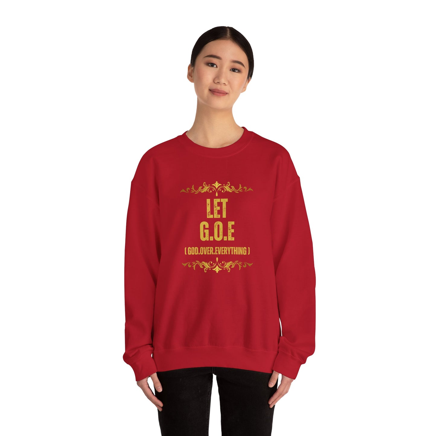 Let G.O.E - Unisex Heavy Blend™ Crewneck Sweatshirt