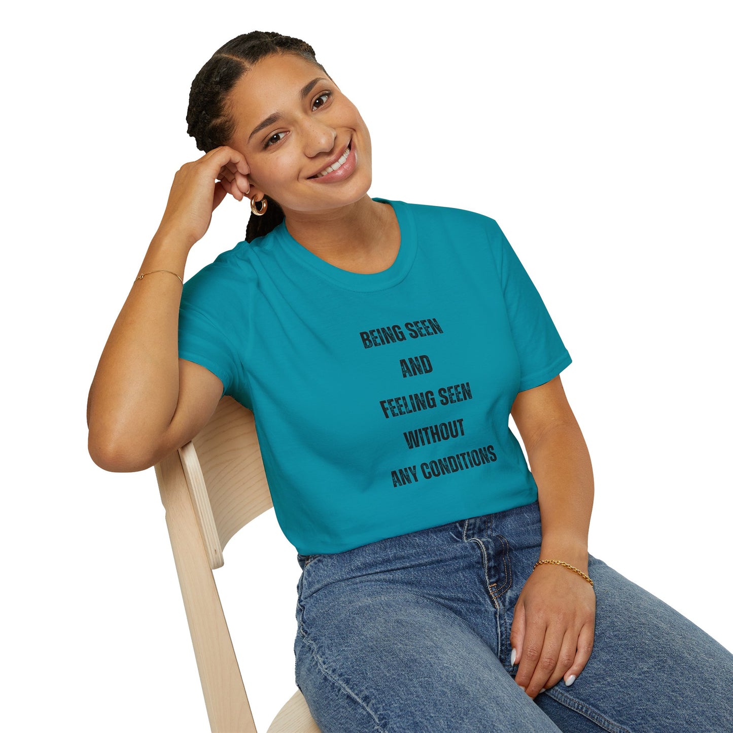 Being Seen and Feeling Seen - Unisex Softstyle T-Shirt