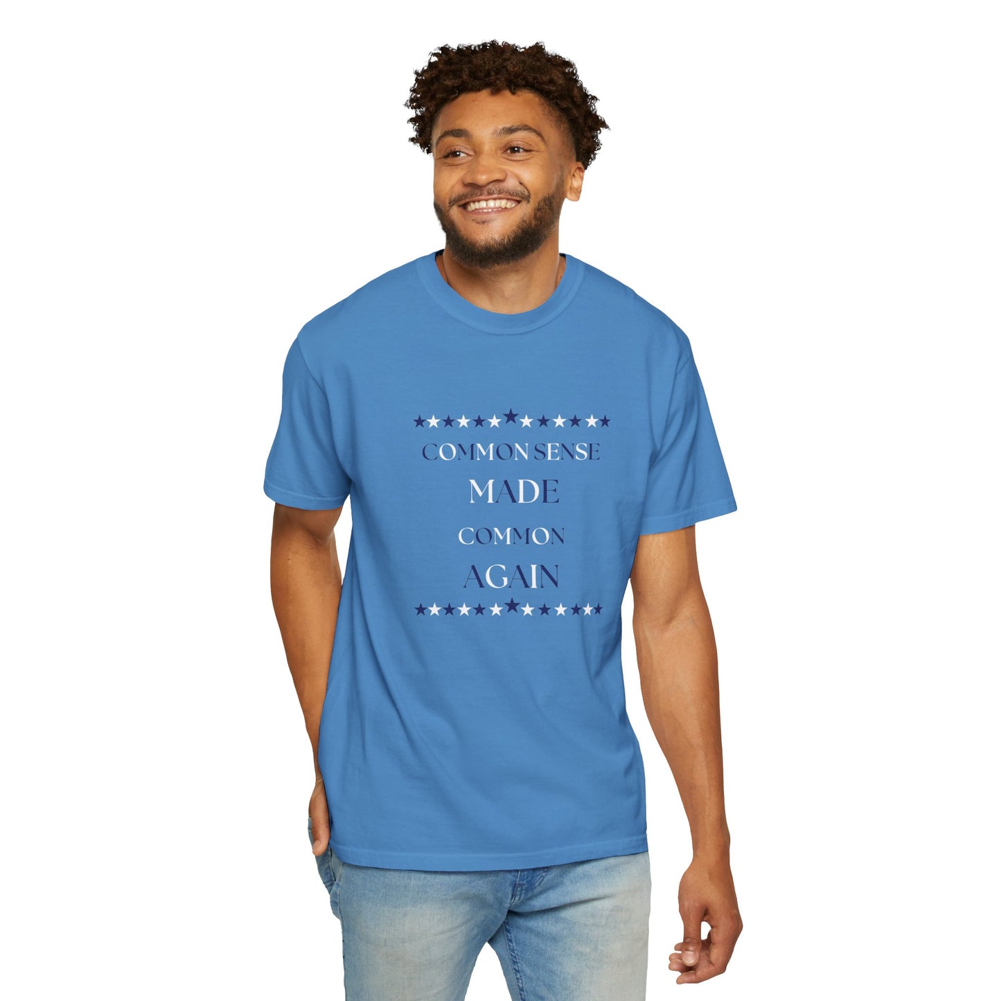 Common Sense Made Common - Unisex Garment-Dyed T-shirt