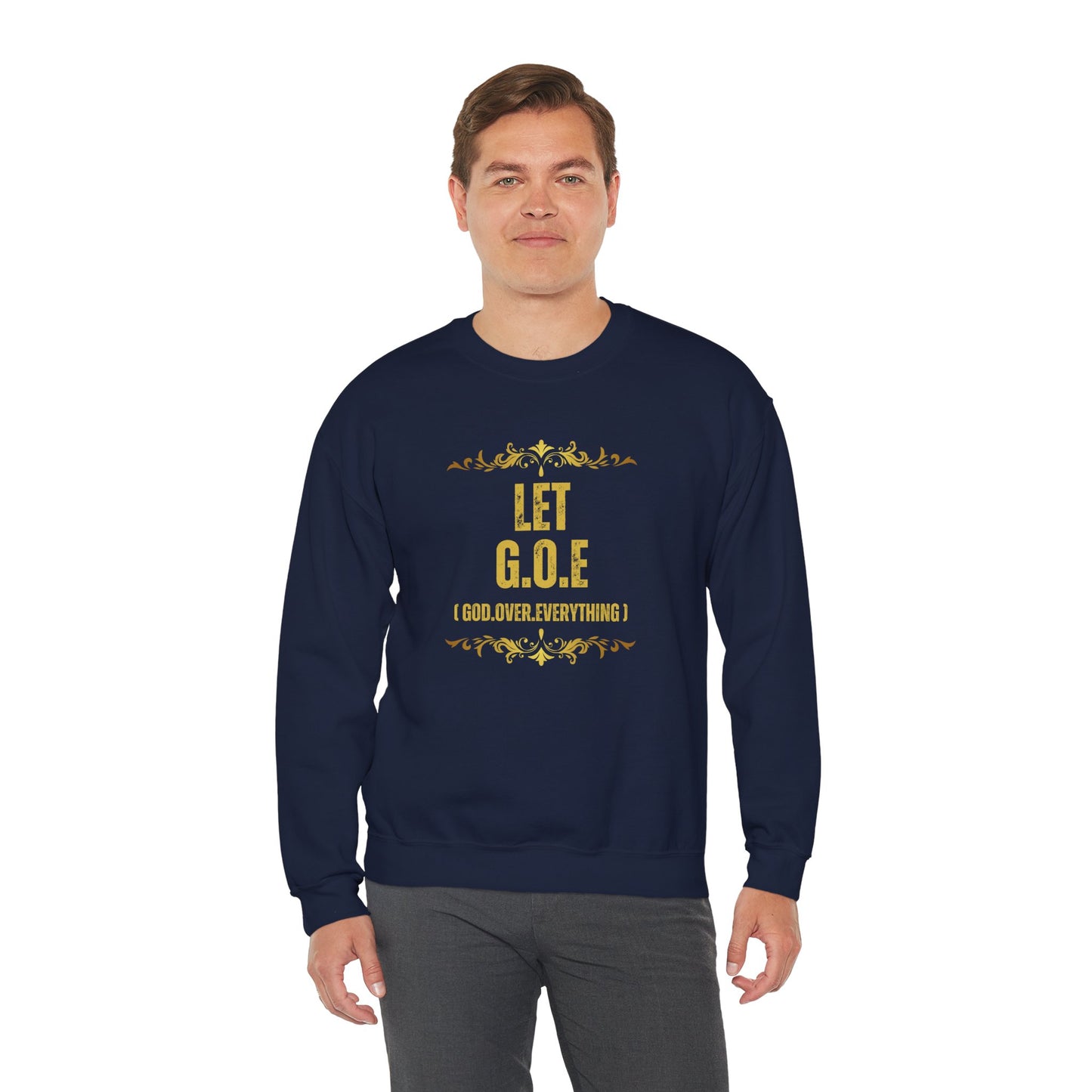 Let G.O.E - Unisex Heavy Blend™ Crewneck Sweatshirt