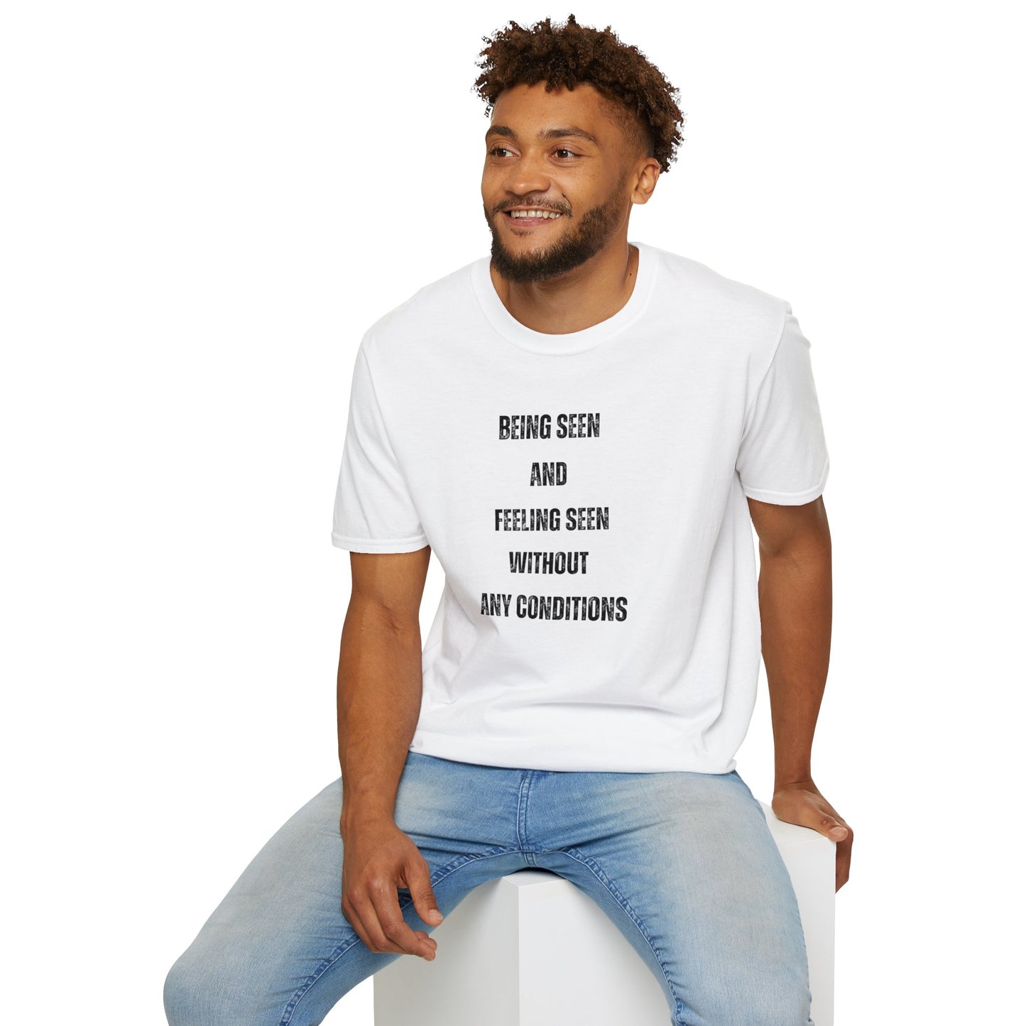 Being Seen and Feeling Seen - Unisex Softstyle T-Shirt