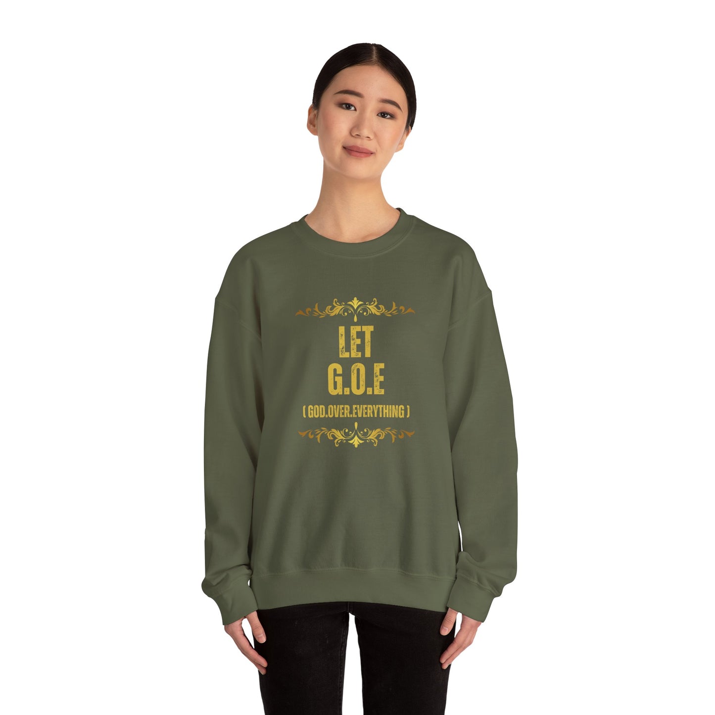 Let G.O.E - Unisex Heavy Blend™ Crewneck Sweatshirt