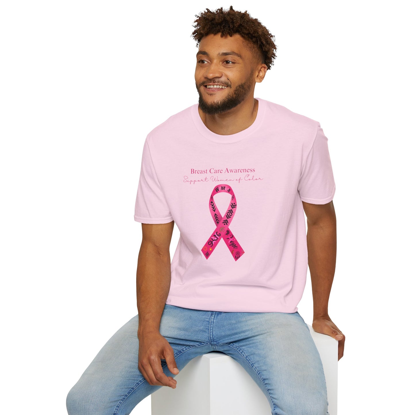 Breast Care Awareness - Unisex Softstyle T-Shirt