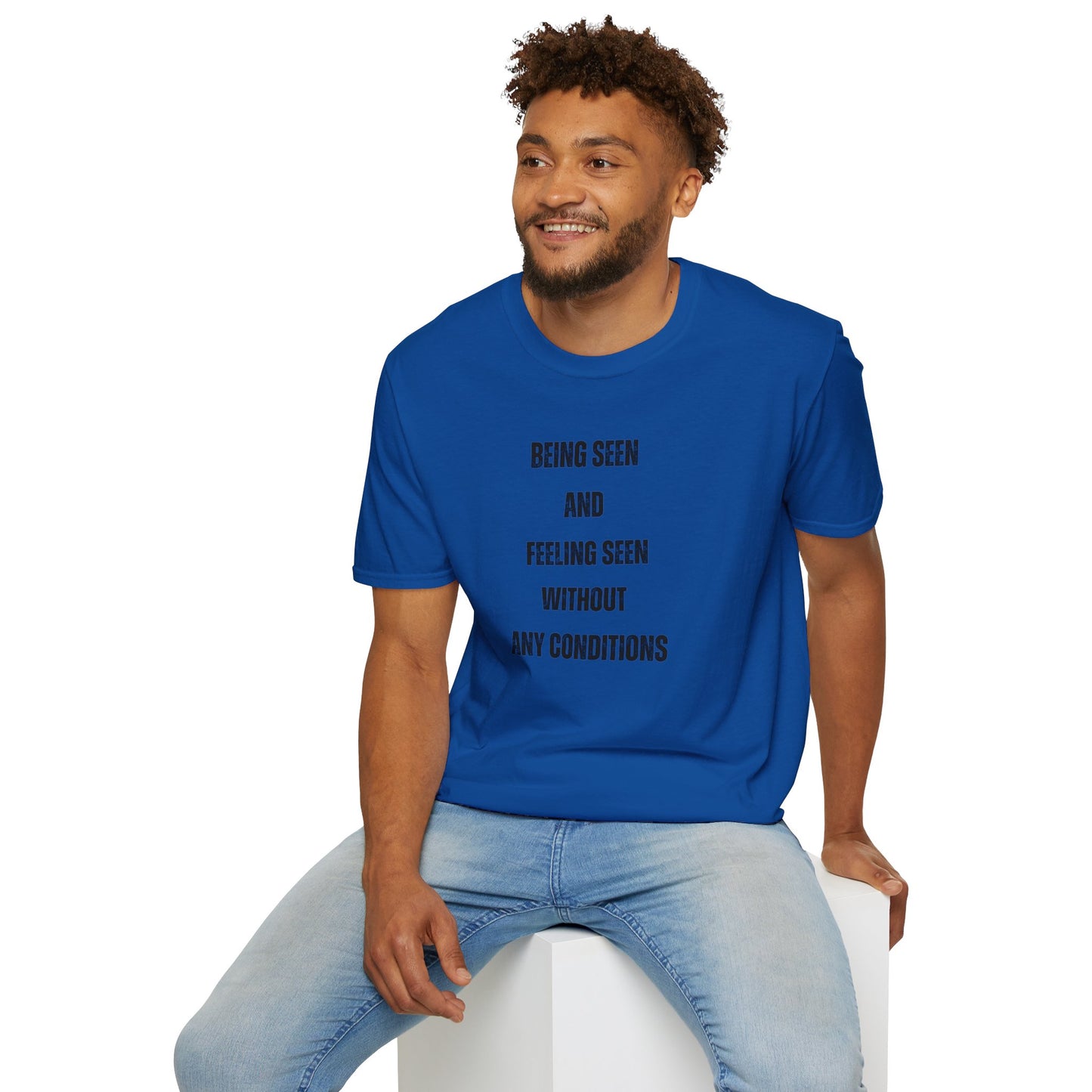 Being Seen and Feeling Seen - Unisex Softstyle T-Shirt