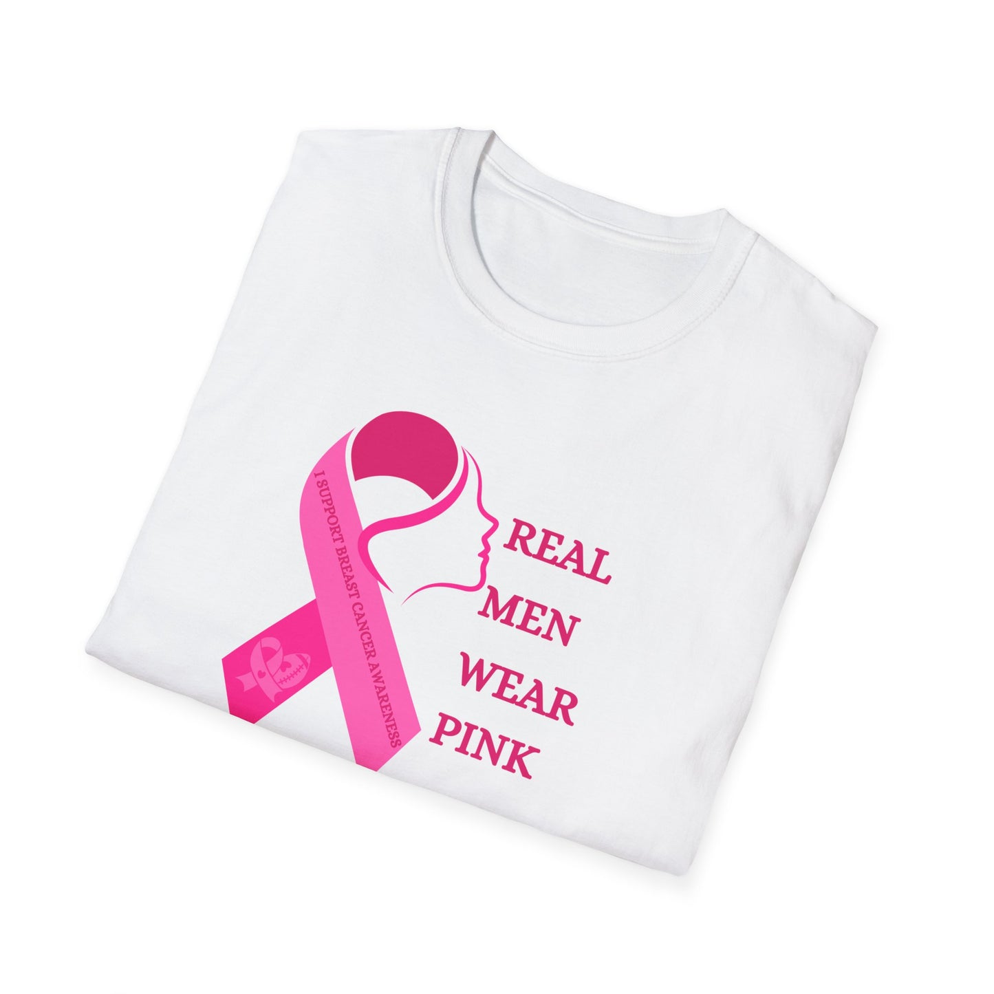 Real Men Wear Pink - Unisex Softstyle T-Shirt