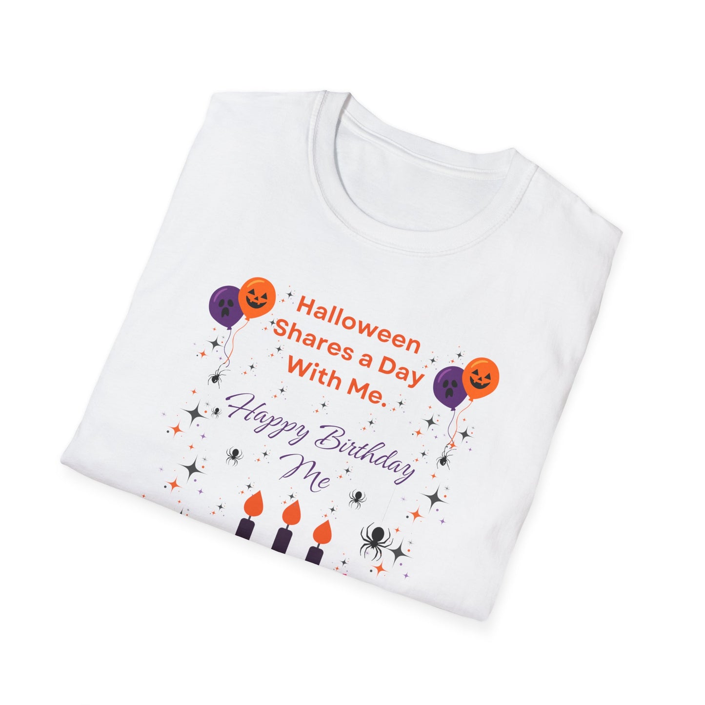Halloween Birthday - Unisex Softstyle T-Shirt