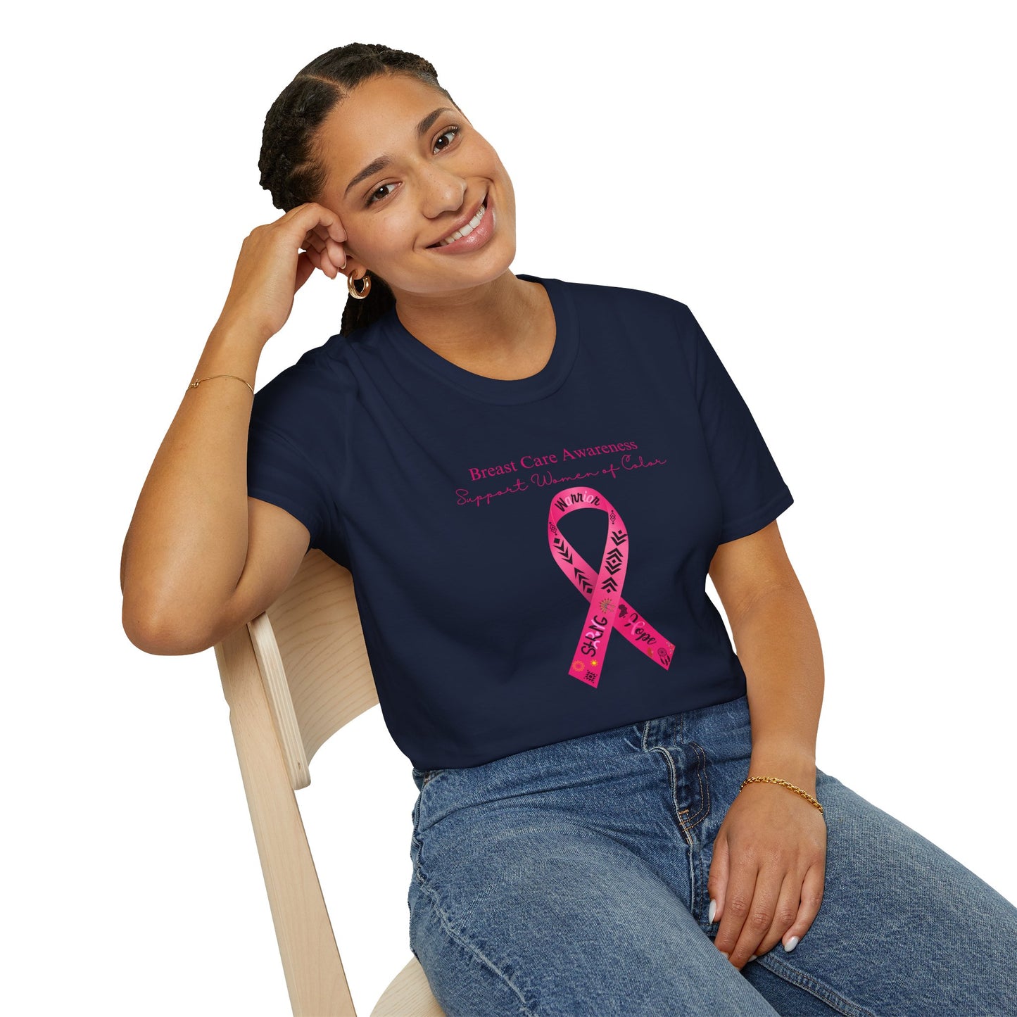Breast Care Awareness - Unisex Softstyle T-Shirt