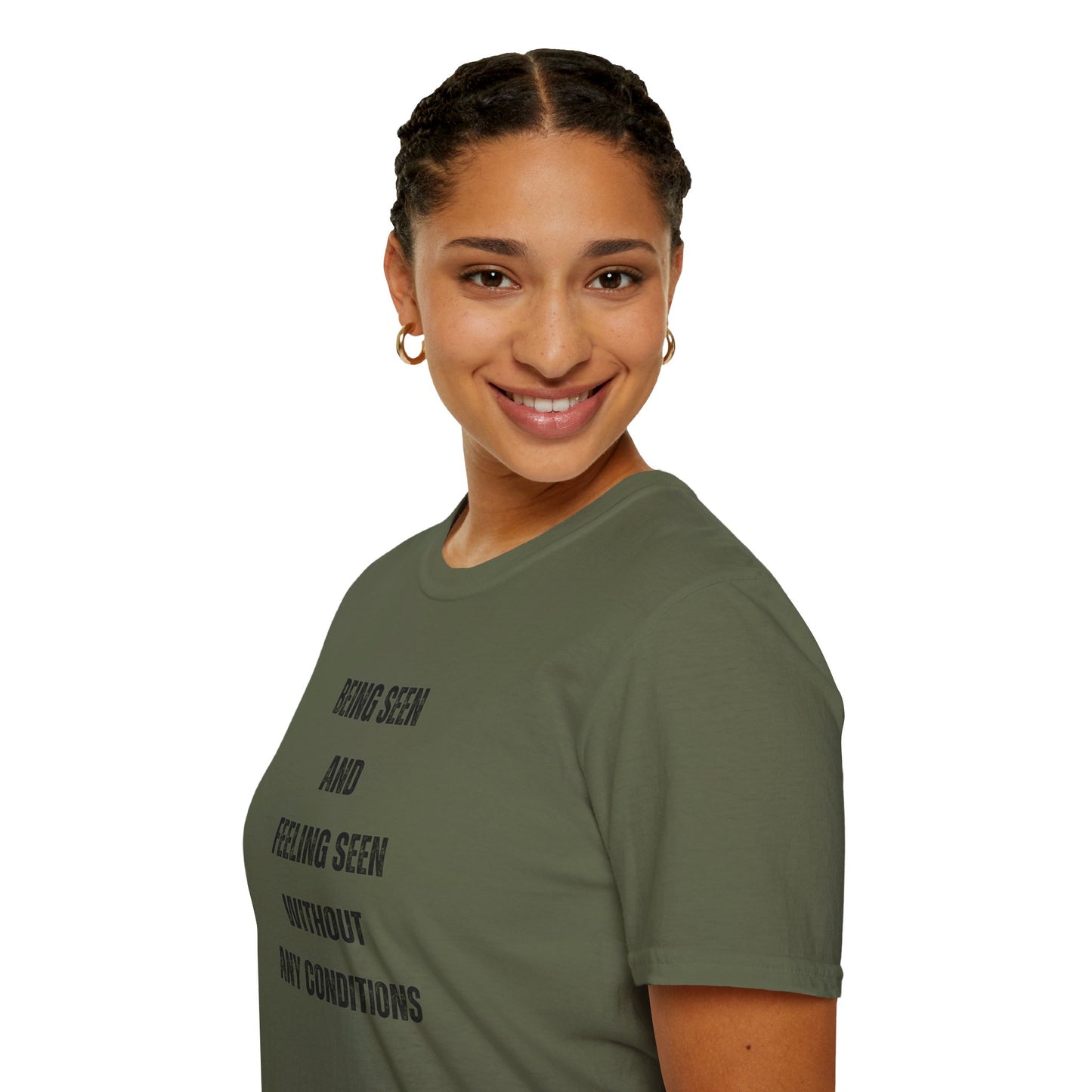 Being Seen and Feeling Seen - Unisex Softstyle T-Shirt