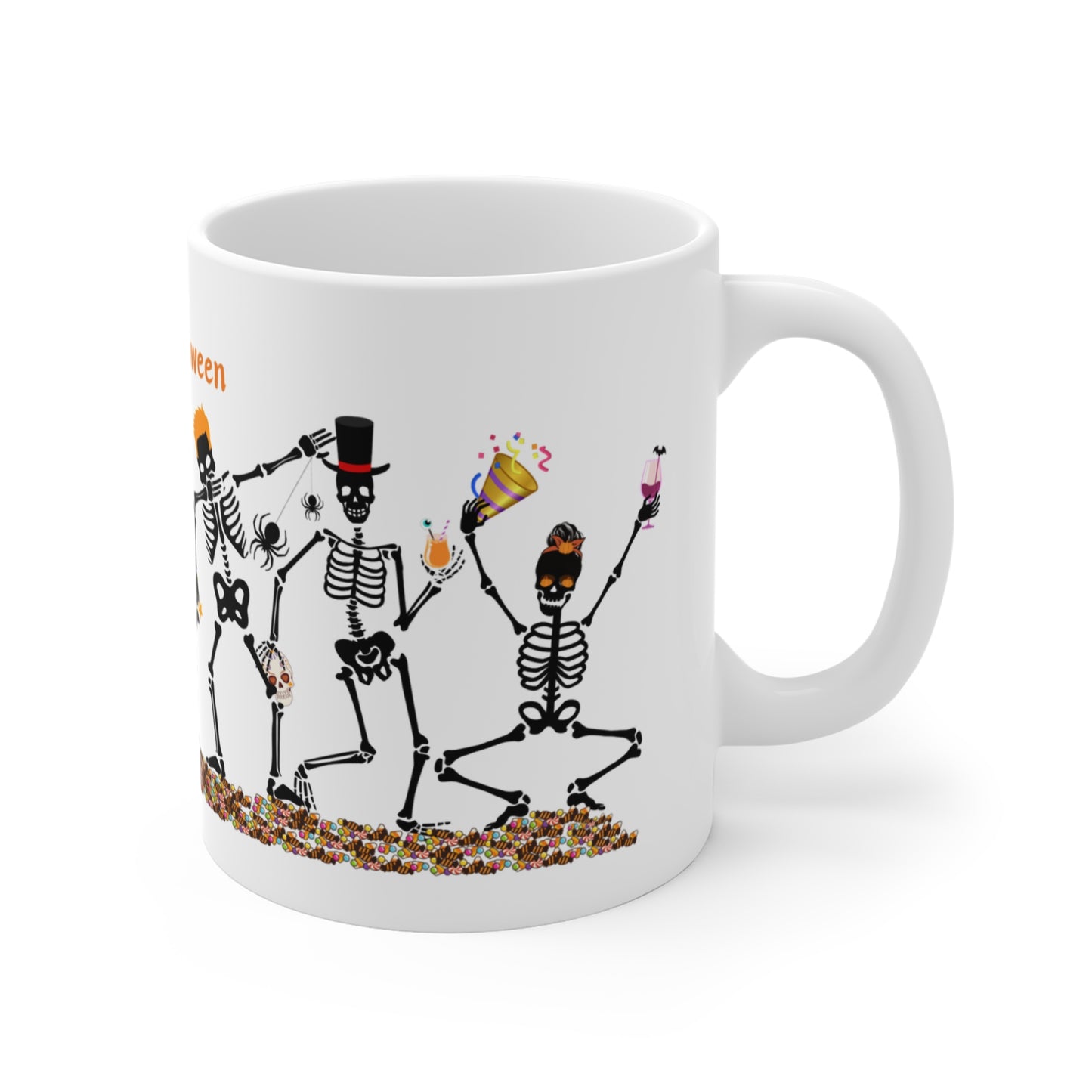 Skeleton Party - Mug 11oz