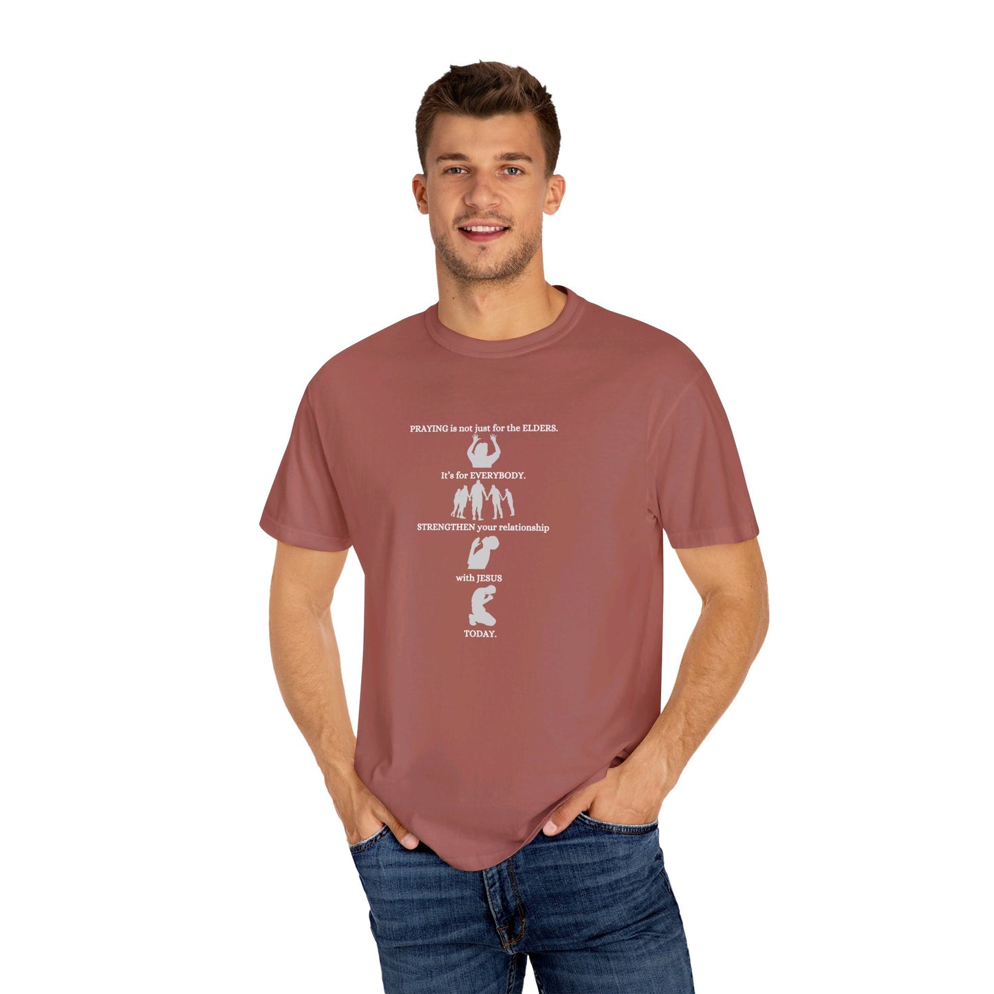 Praying Is Not Just for the Elders - Unisex T-shirt