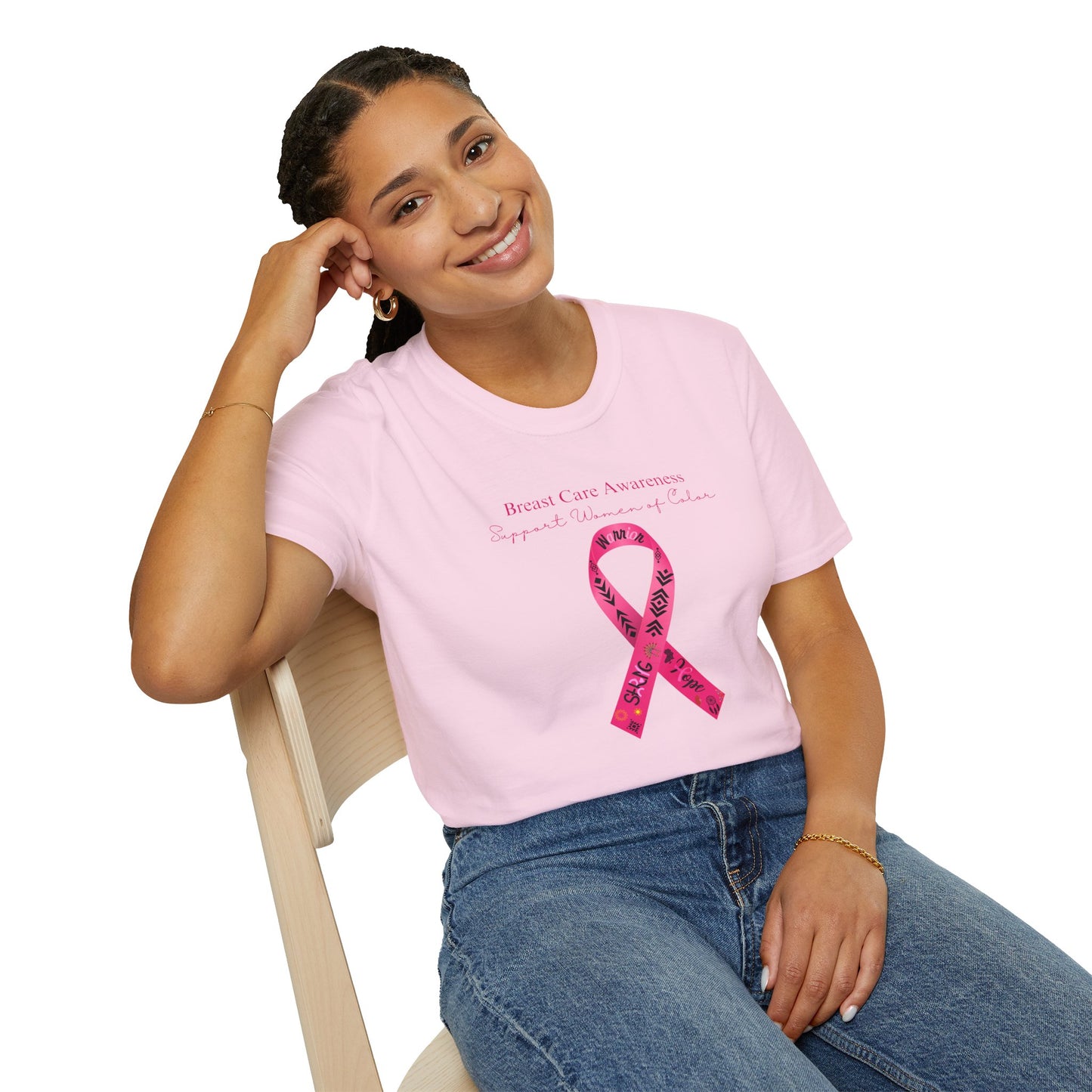 Breast Care Awareness - Unisex Softstyle T-Shirt