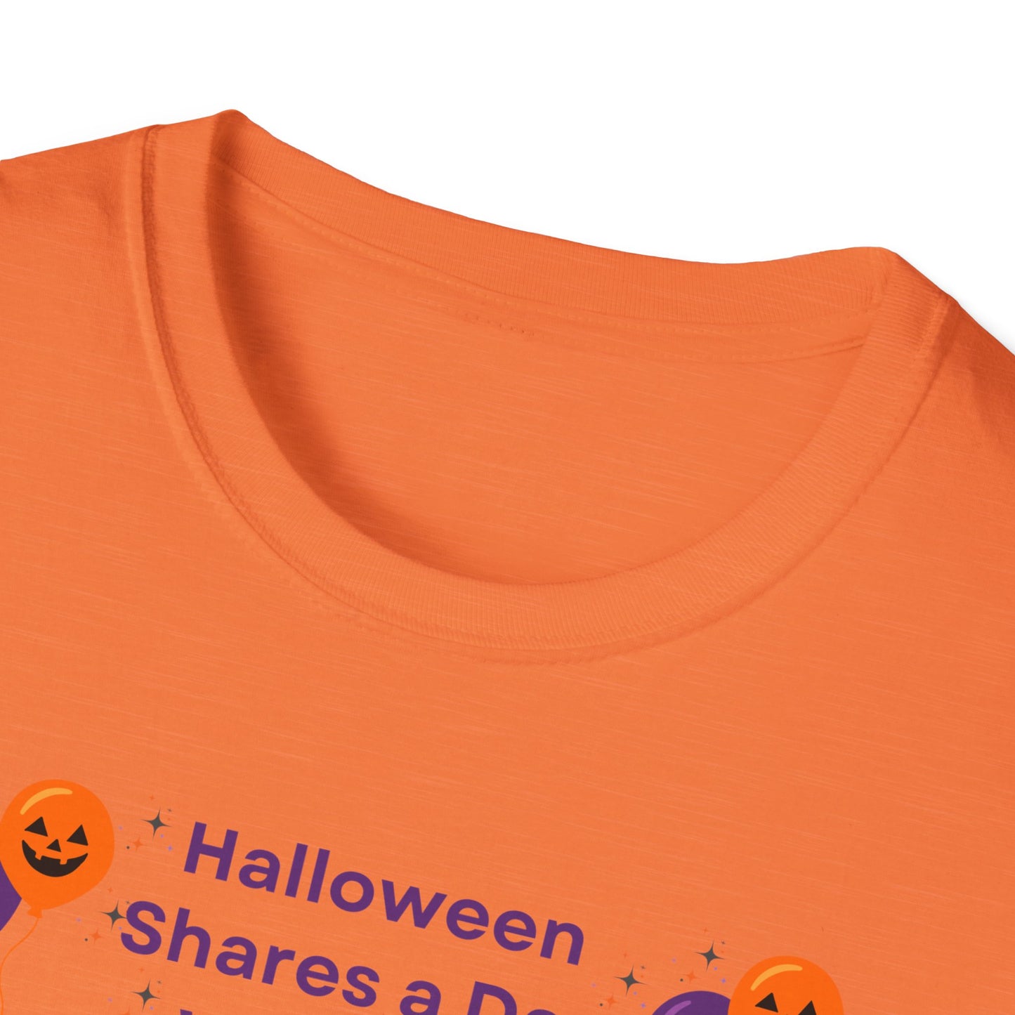 Halloween Birthday - Unisex Softstyle T-Shirt