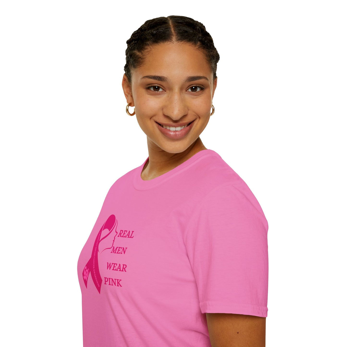 Real Men Wear Pink - Unisex Softstyle T-Shirt