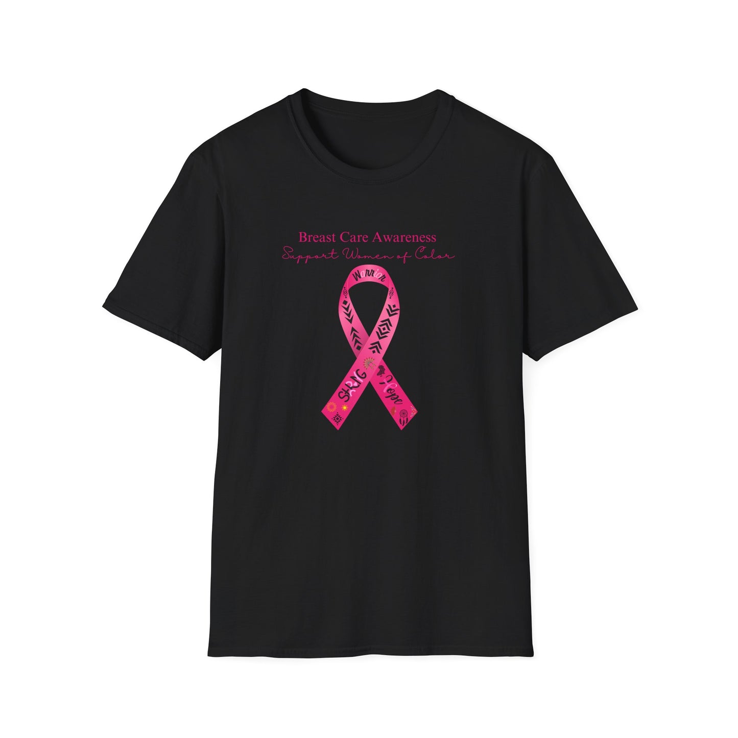 Breast Care Awareness - Unisex Softstyle T-Shirt