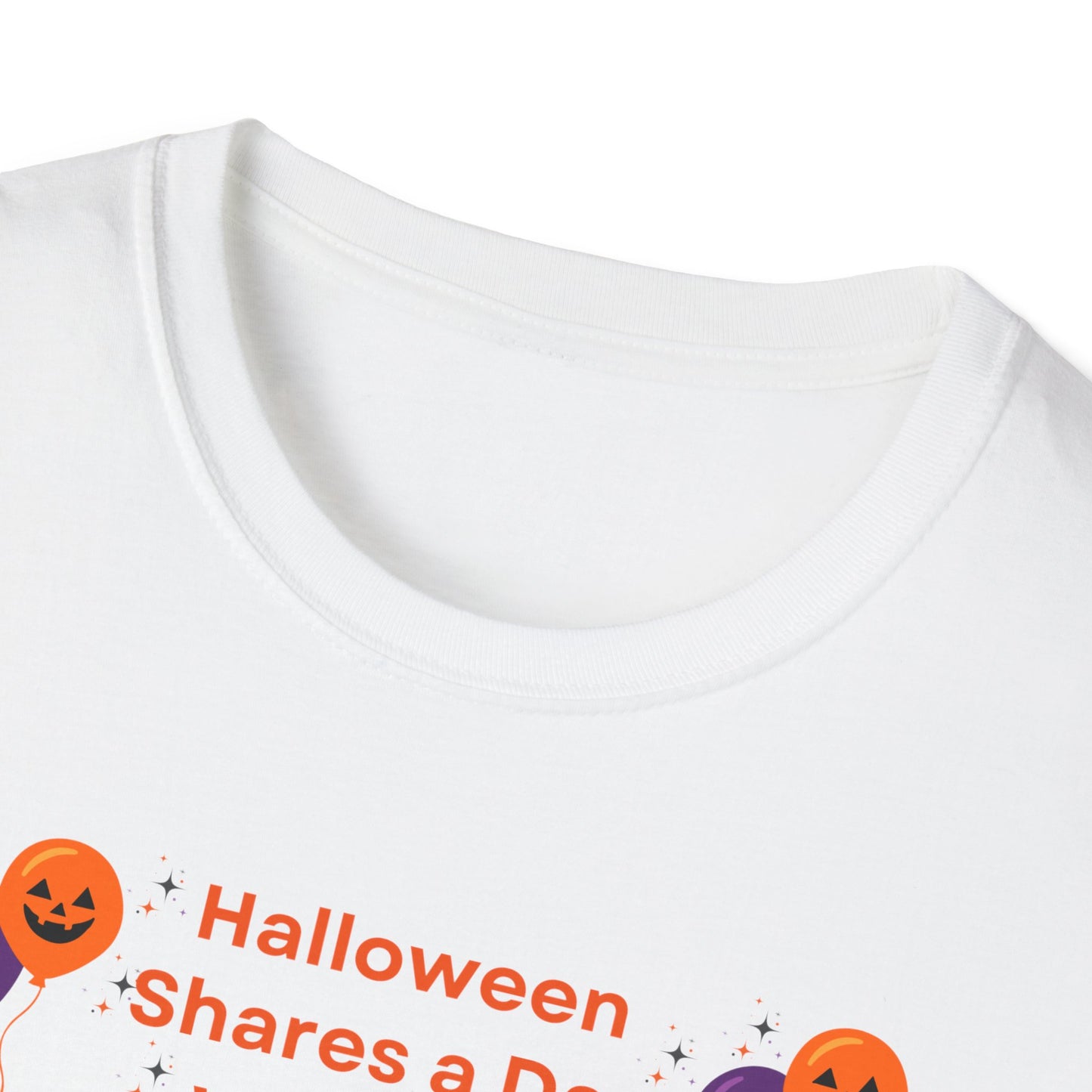 Halloween Birthday - Unisex Softstyle T-Shirt