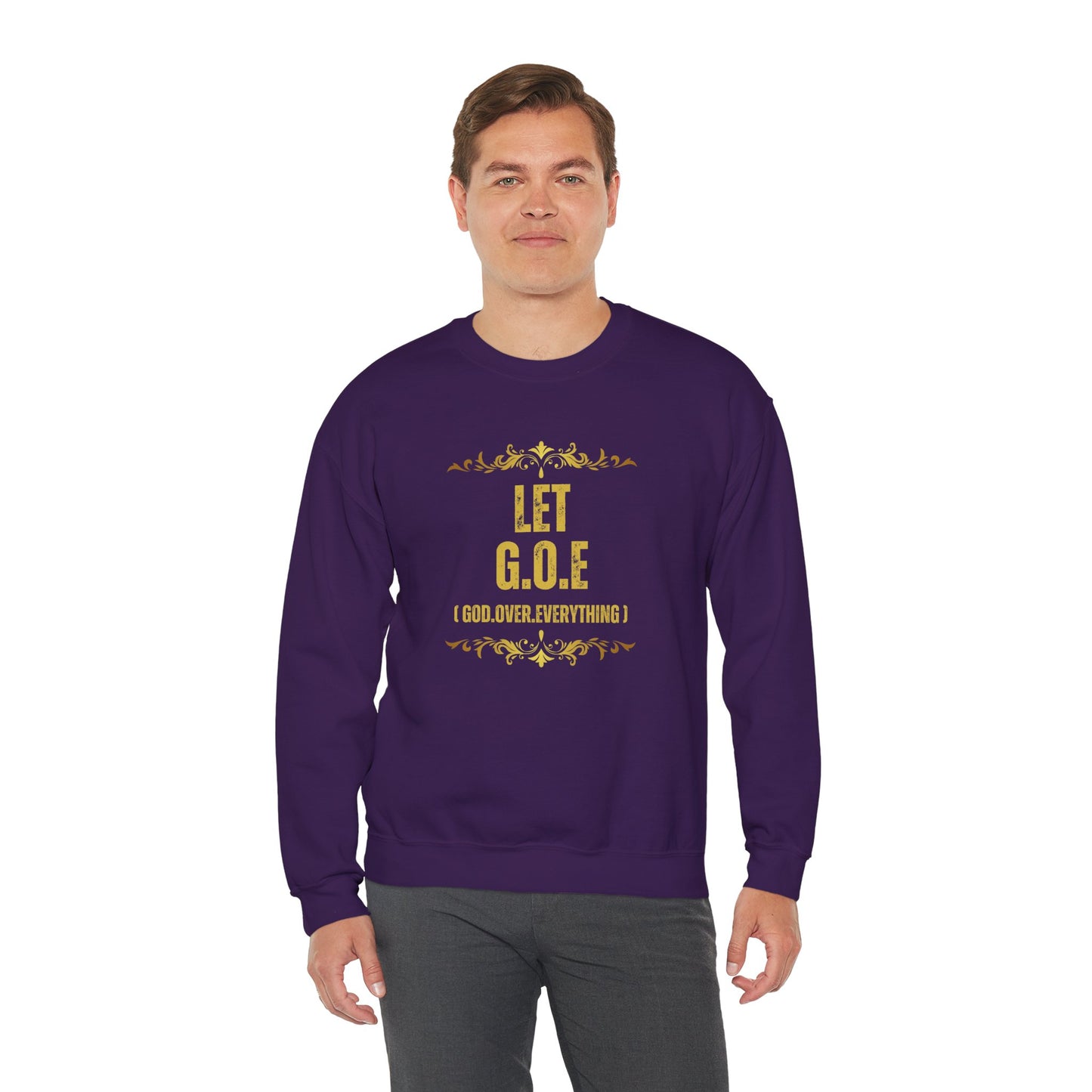 Let G.O.E - Unisex Heavy Blend™ Crewneck Sweatshirt