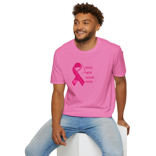 Real Men Wear Pink - Unisex Softstyle T-Shirt
