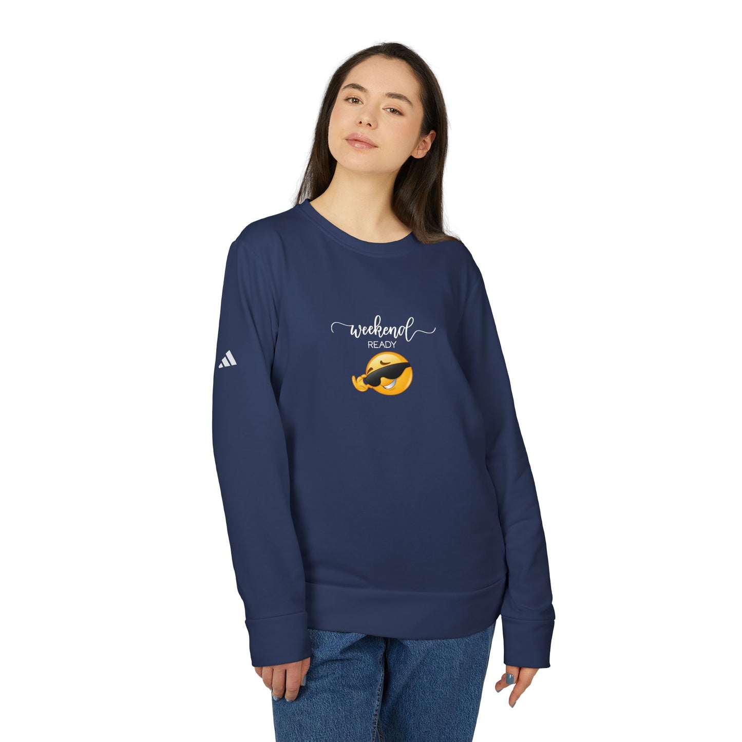 Weekend Ready - adidas Unisex Fleece Crewneck Sweatshirt