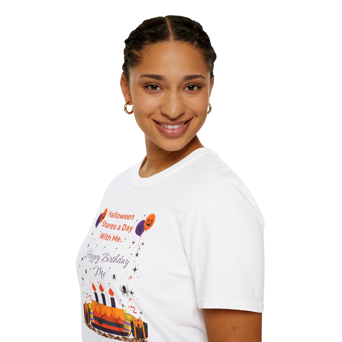 Halloween Birthday - Unisex Softstyle T-Shirt