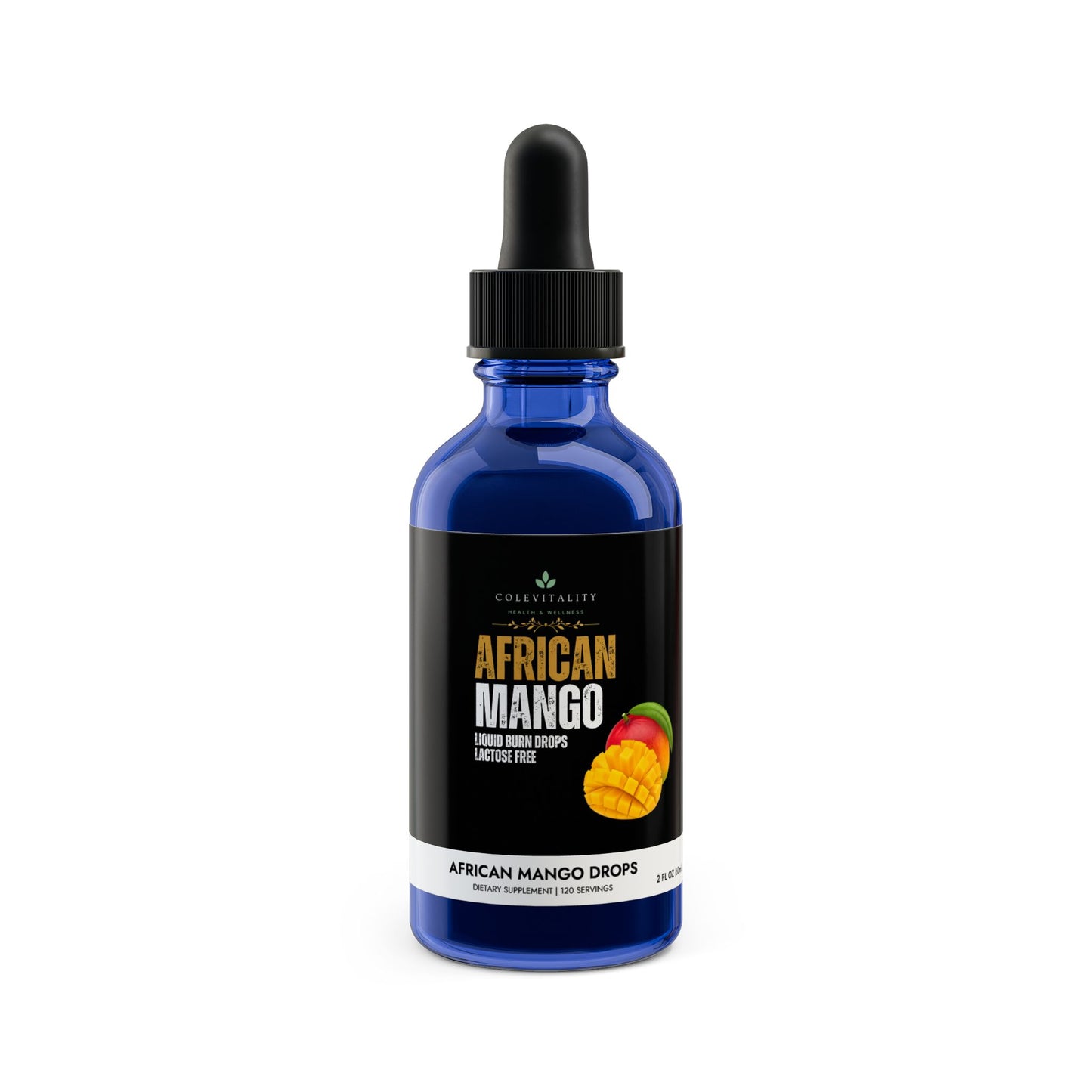 African Mango Drops Supplement (60ml, 2fl.oz)