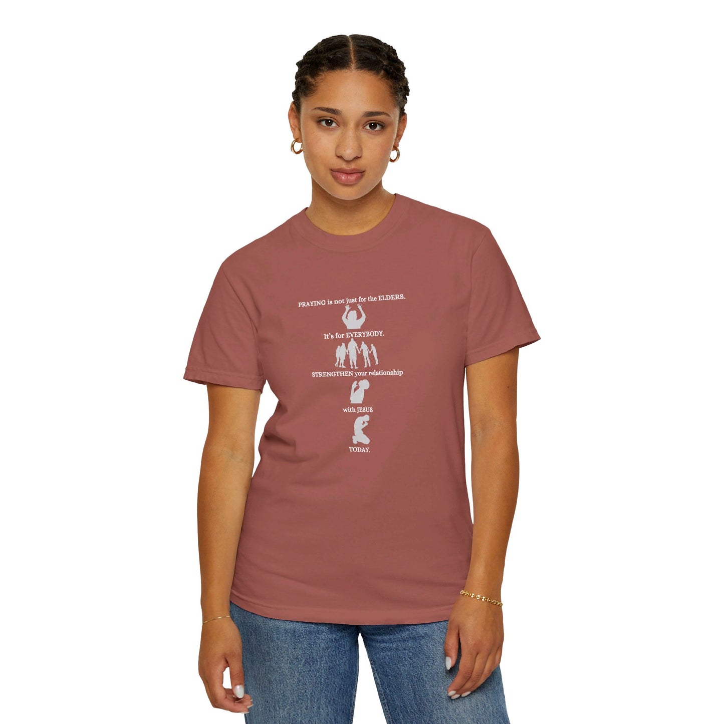 Praying Is Not Just for the Elders - Unisex T-shirt