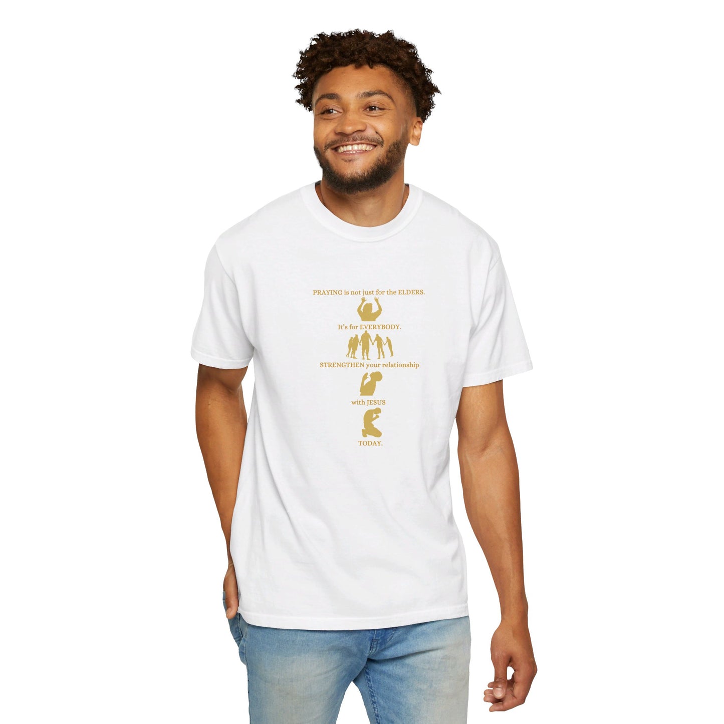 Praying Is Not Just for the Elders - Unisex T-shirt