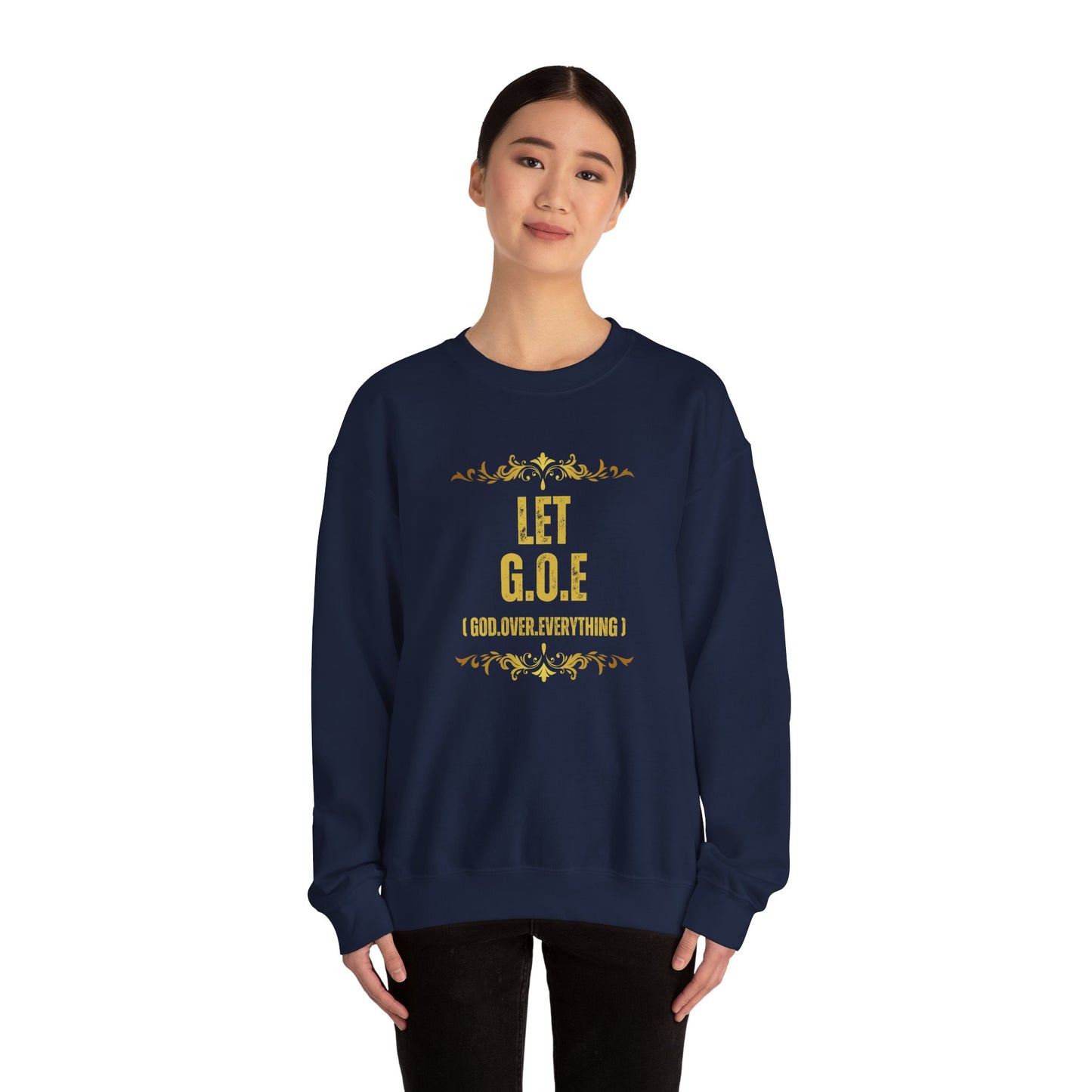 Let G.O.E - Unisex Heavy Blend™ Crewneck Sweatshirt