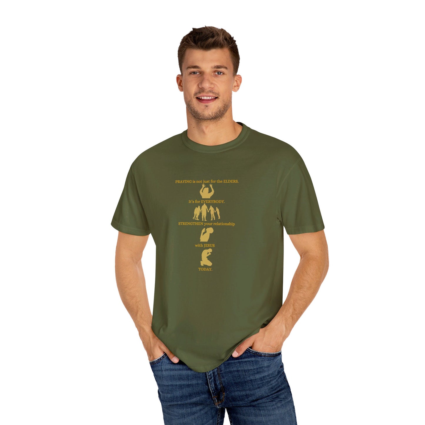 Praying Is Not Just for the Elders - Unisex T-shirt