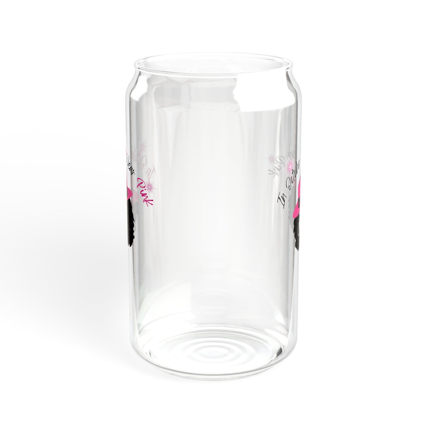 We Wear Pink - Sipper Glass, 16oz