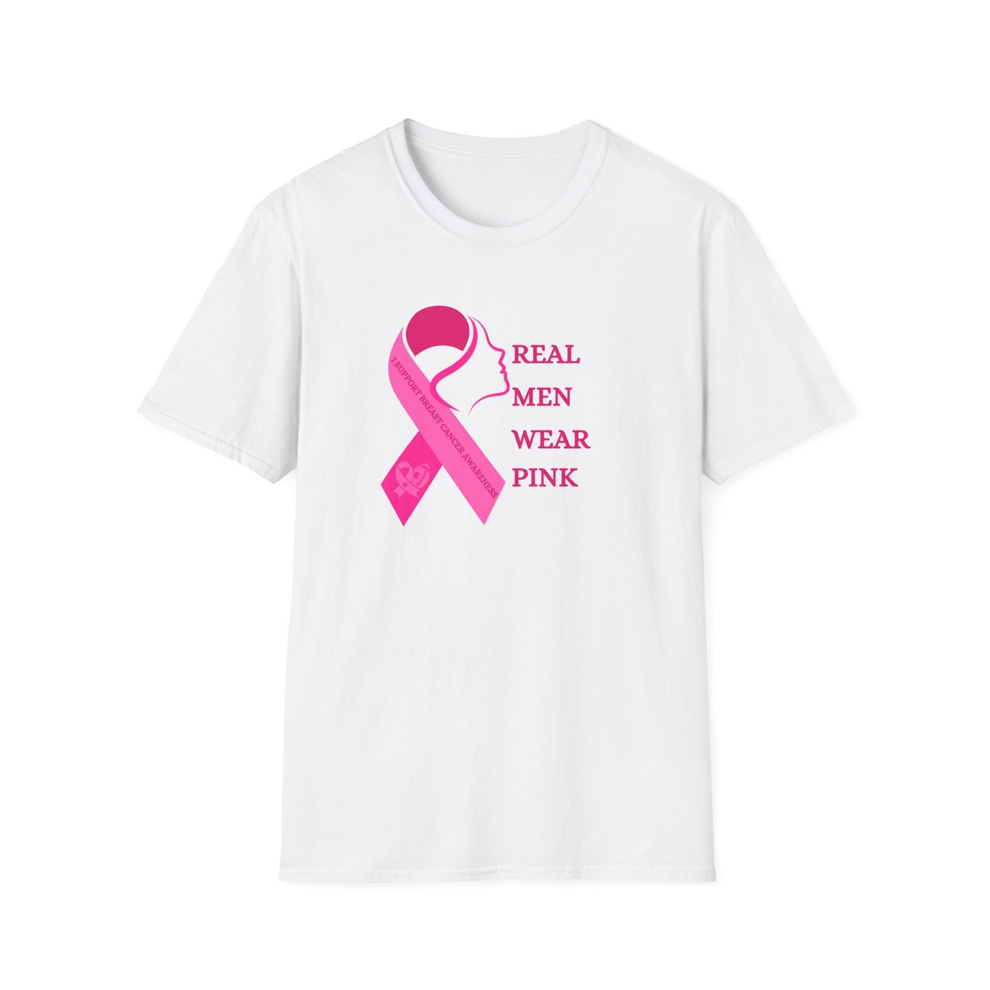 Real Men Wear Pink - Unisex Softstyle T-Shirt