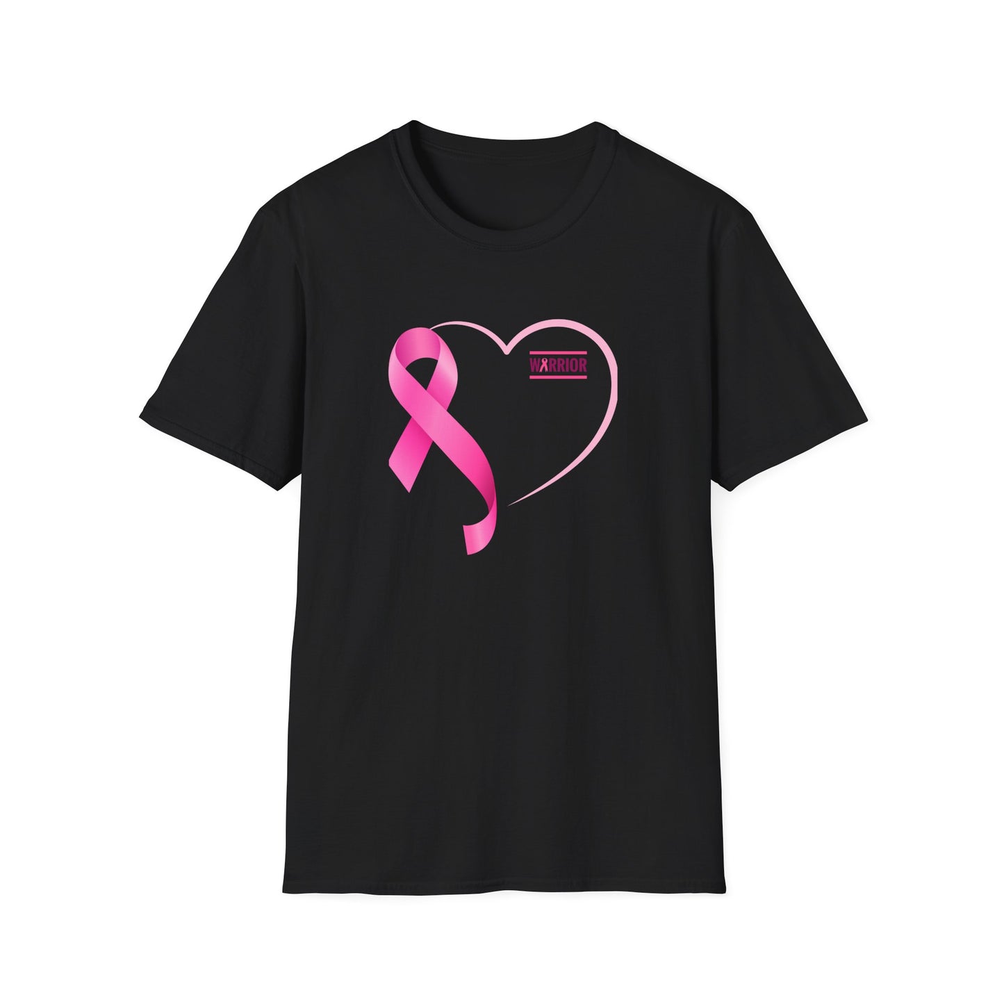 Faith Over Fear Breast Cancer Awareness- Unisex Softstyle T-Shirt