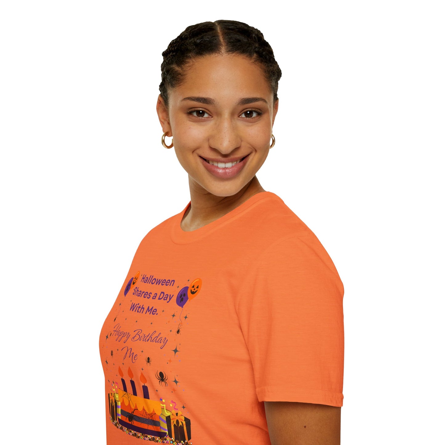 Halloween Birthday - Unisex Softstyle T-Shirt