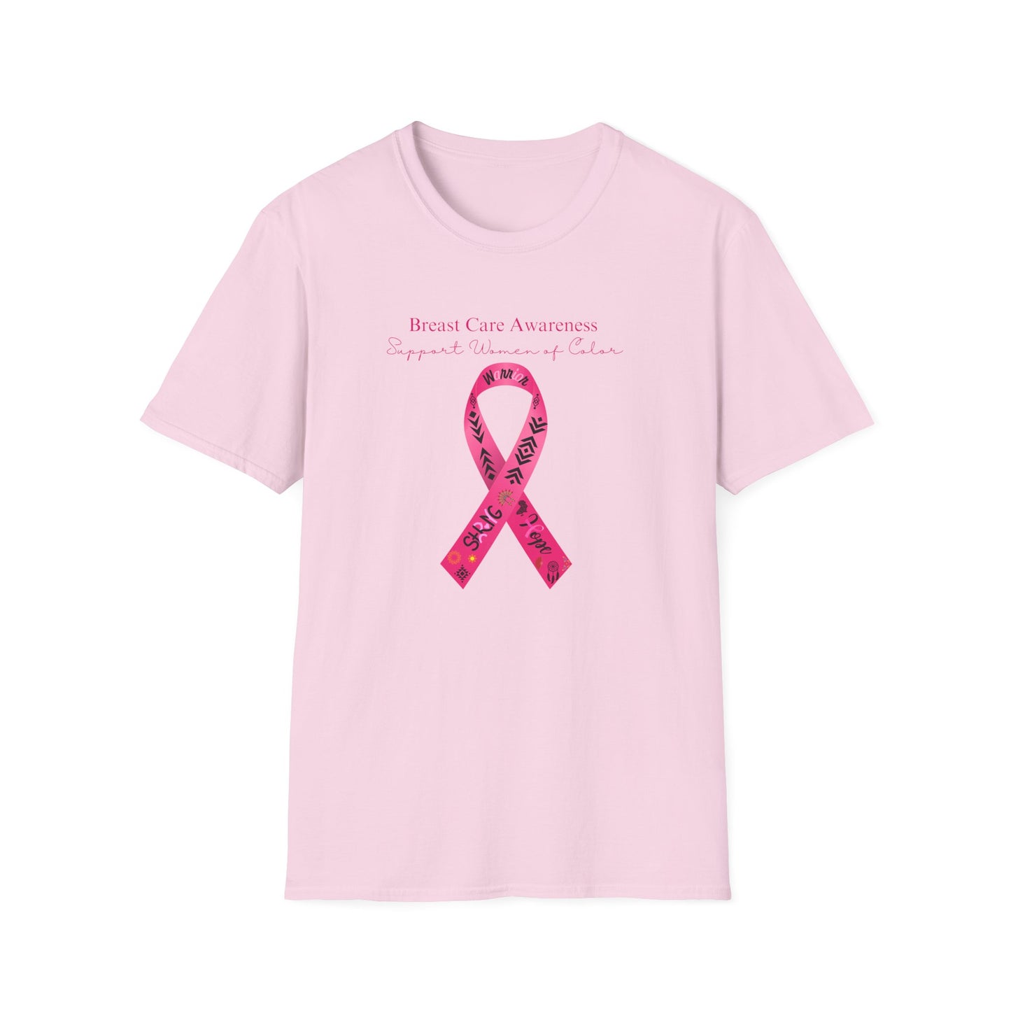 Breast Care Awareness - Unisex Softstyle T-Shirt