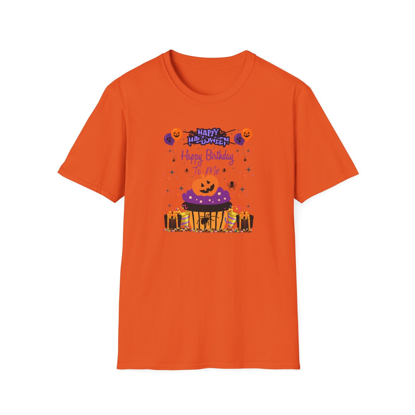 Halloween Birthday - Unisex Softstyle T-Shirt