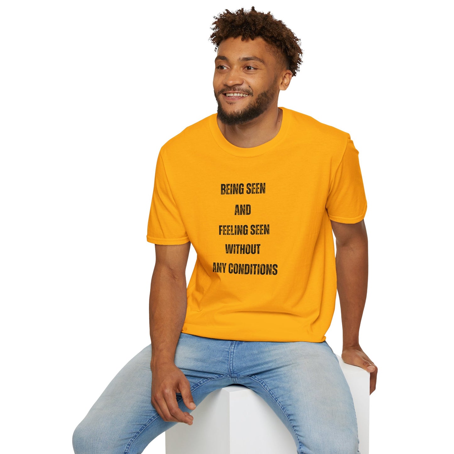 Being Seen and Feeling Seen - Unisex Softstyle T-Shirt