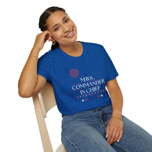 Mrs. Commander In Chief - Unisex Softstyle T-Shirt