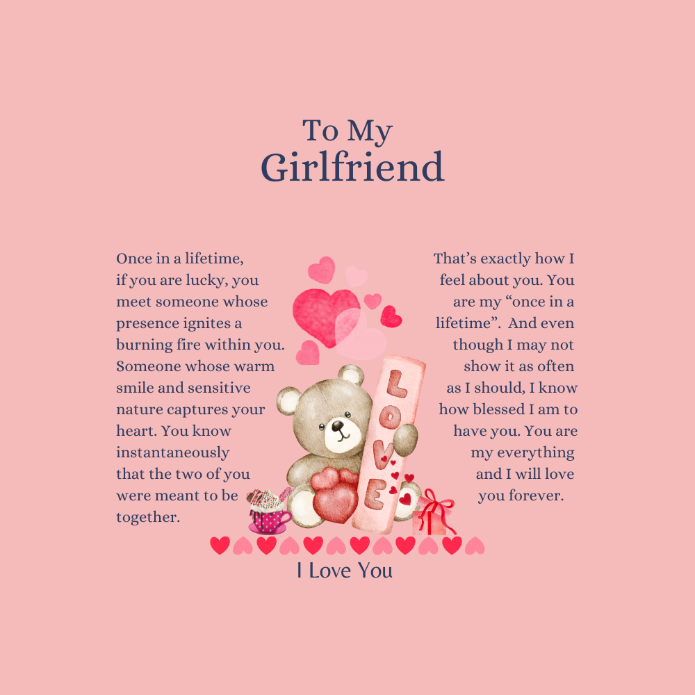 You Are My Everything - Locked Hearts Necklace With Message Card