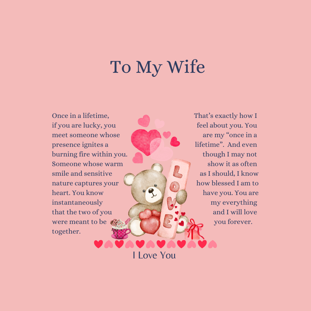 You Are My Everything - Locked Hearts Necklace With Message Card