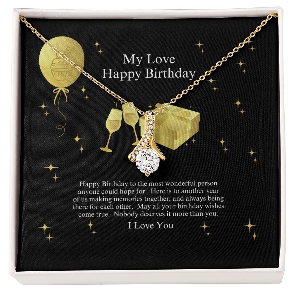 My Love Happy birthday - Alluring Beauty Necklace