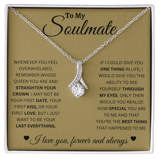 To My Soulmate - Alluring Beauty Necklace